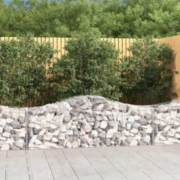 Габионни кошници арка 20 бр 200x50x60/80 см поцинковано желязо