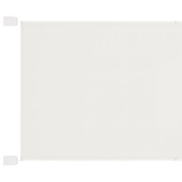 Вертикален сенник, бял, 140x600 см, оксфорд плат