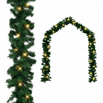 Коледен гирлянд с LED лампички, 10 м
