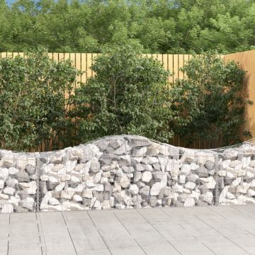 Габионни кошници арка 25 бр 200x50x60/80 см поцинковано желязо