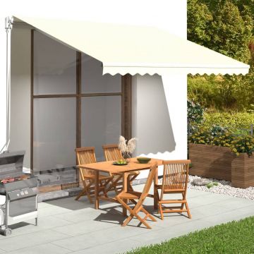 Резервно платнище за тенти, кремаво, 4х3,5 м