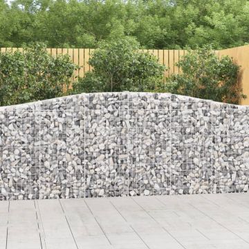 Габионни кошници арка 10 бр 400x30x100/120см поцинковано желязо