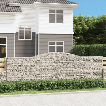 Габионни кошници арка 10 бр 400x30x120/140см поцинковано желязо