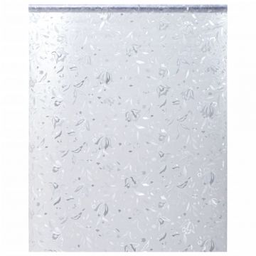 Фолио за прозорци матирано модел на цветя 60x500 см PVC