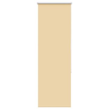 Ролкова щора Blackout Бежова 50x130 cm Ширина на плата 45,7 cm