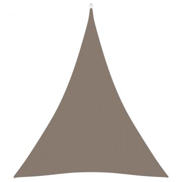 Платно-сенник, Оксфорд плат, триъгълно, 5x6x6 м, таупе
