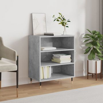 Бюфет бетонно сив 57x35x70 см инженерно дърво