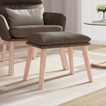 Табуретка Davie, таупе, 45x29,5x35 см, текстил