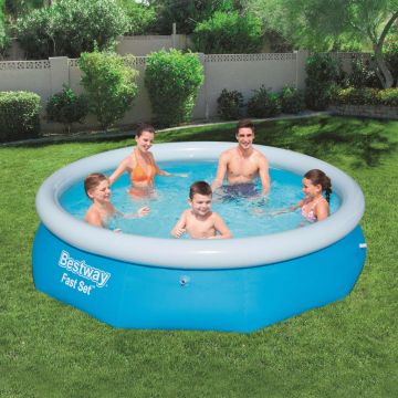 Bestway Fast Set Надуваем басейн