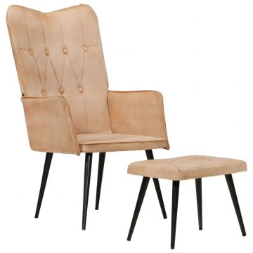 Wingback стол с табуретка
