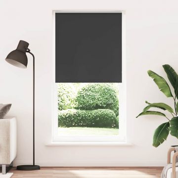 Ролетна щора Blackout черна 100x230 см ширина на тъканта 95,7см
