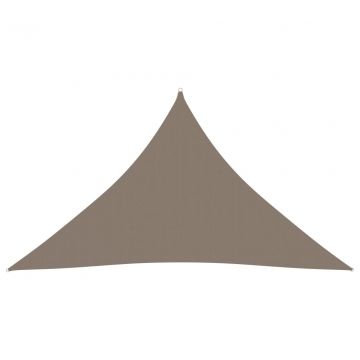 Платно-сенник, Оксфорд плат, триъгълно, 2,5x2,5x3,5 м, таупе