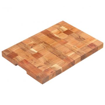 Дъска за рязане, 50x34x3,8 см, акациево дърво масив