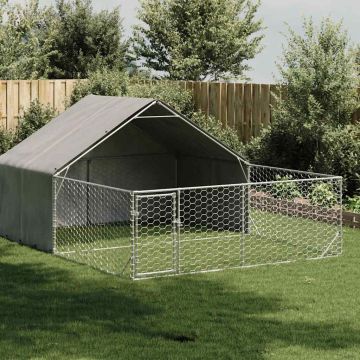 Открита кучешка колиба с бягаща пътека 5x3x1,9 m