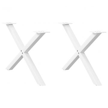 Крака за масичка за кафе с форма на буквата X 2 бр.