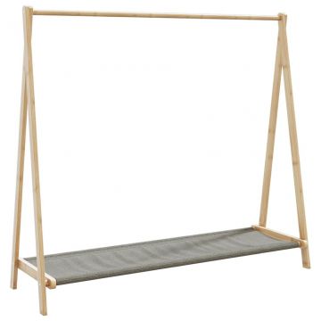 L Закачалка за дрехи с рафтове 106x34x102 cm Бамбук