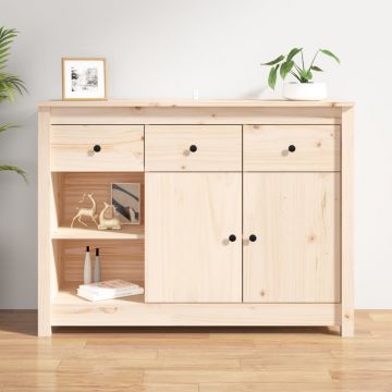 Сайдборд Heaton, 100x35x74 см, бор масив