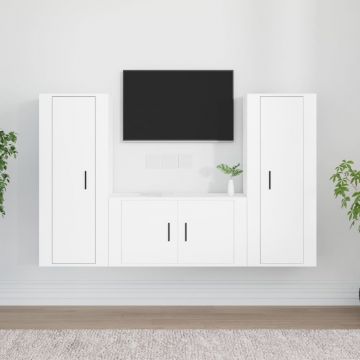 Комплект ТВ шкафове от 3 части Ciaran