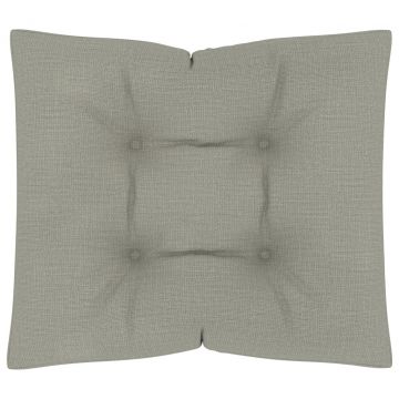 Палетна възглавница за под, 60x61x10 см, таупе