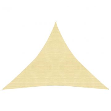 Платно-сенник, 160 г/м², бежово, 4,5x4,5x4,5 м, HDPE