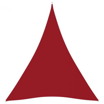 Платно-сенник, Оксфорд плат, триъгълно, 3x4x4 м, червено
