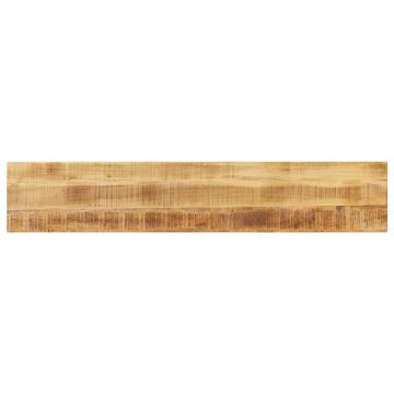 Плот за маса 160x40x2,5см правоъгълен масивно дърво грубо манго