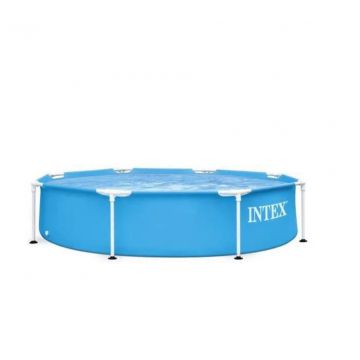 Intex Басейн с метална рамка, 244x51 cм