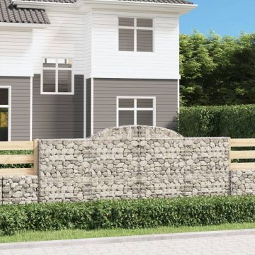 Габионни кошници арка 2 бр 300x50x120/140см поцинковано желязо