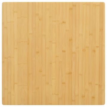 Плот за маса 70x70x2,5 см бамбук
