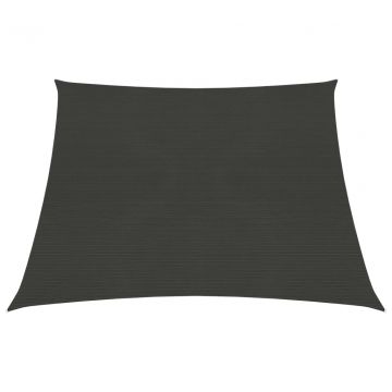 311105  Sunshade Sail 160 g/m² Anthracite 4/5x3 m HDPE