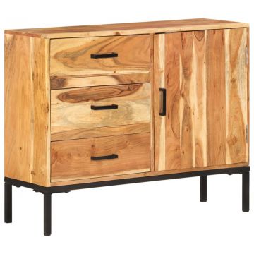 Скрин, 88x30x73 см, акациево дърво масив
