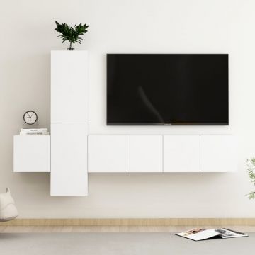 Комплект ТВ шкафове от 5 части Hansen