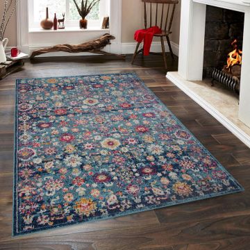 Килим за антре (80 x 300) Vintage 7654 Blue