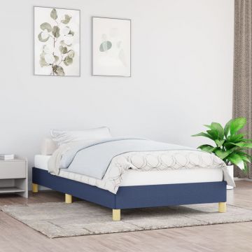 Рамка за легло синя 90x200 см плат Zayd