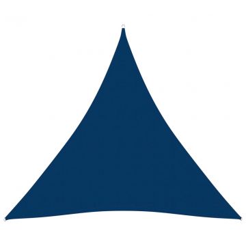 Платно-сенник, Оксфорд текстил, триъгълно, 3x4x4 м, синьо
