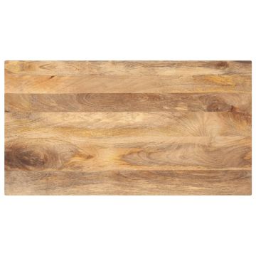 Плот за маса, 100x50x3,8 см, правоъгълен, манго масив