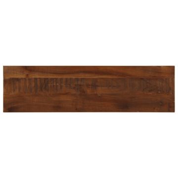 Плот за маса 110x30x3,8 см правоъгълен регенерирано дърво масив
