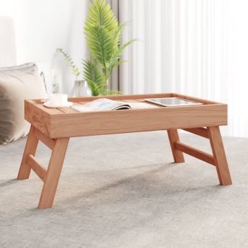 Сгъваема табла 55x35x25 см тиково дърво масив