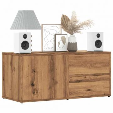 ТВ шкаф Artisan Oak 80x34x35,5 cm Инженерна дървесина