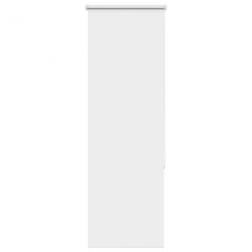 Ролкова щора Blackout бял 40x130 см Ширина на плата 35,7 см
