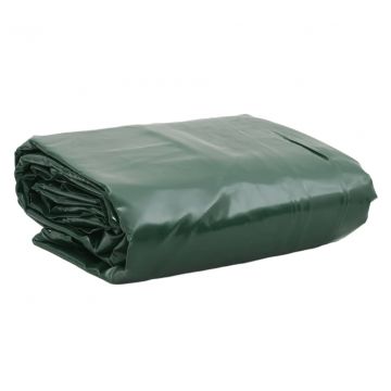 Брезент зелен 4x8 м 600 г/м²