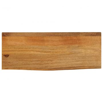 Плот за маса, жив ръб, 70x20x2,5 см, масивно дърво манго