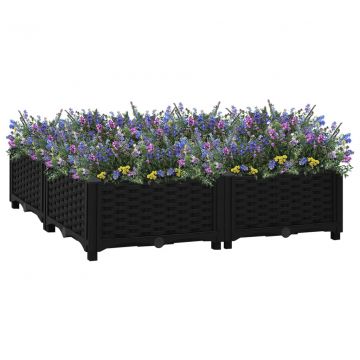 Повдигната леха Tai, 80x80x23 см, полипропилен