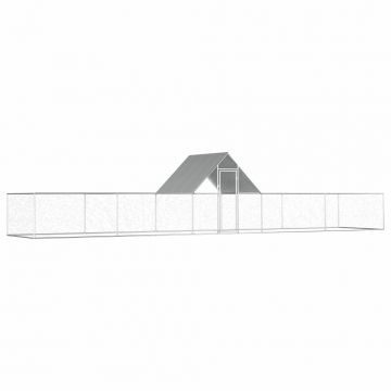 Птичарник, 10x2x2 м, поцинкована стомана