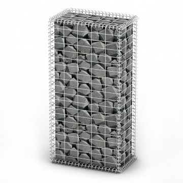 Габион кошница с капаци, поцинкована тел, 100x50x30 см