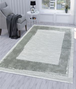 Килим за антре (100 x 300) 45715B - Сиво