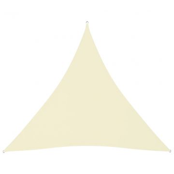 Платно-сенник, Оксфорд плат, триъгълно, 4,5x4,5x4,5 м, кремаво