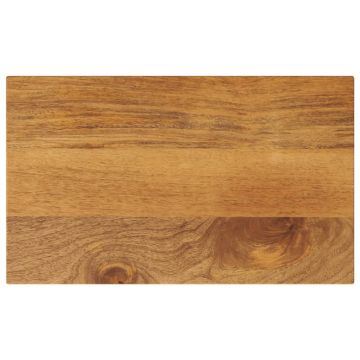 Плот за маса 60x20x3,8 см, правоъгълен, масивна дървесина, цвят манго