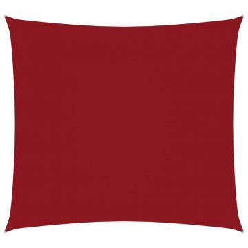 Платно-сенник, Оксфорд текстил, квадратно, 7x7 м, червено