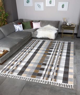 Килим за антре (80 x 150) 33081A - норка, антрацит норка
антрацит